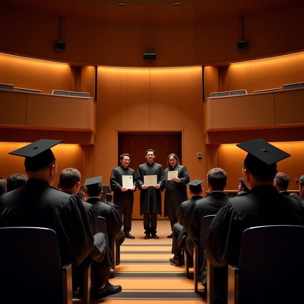 Ceremonia de certificación de traders