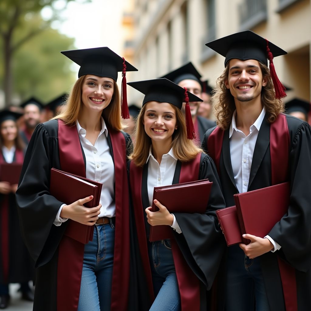 Jóvenes graduados en finanzas