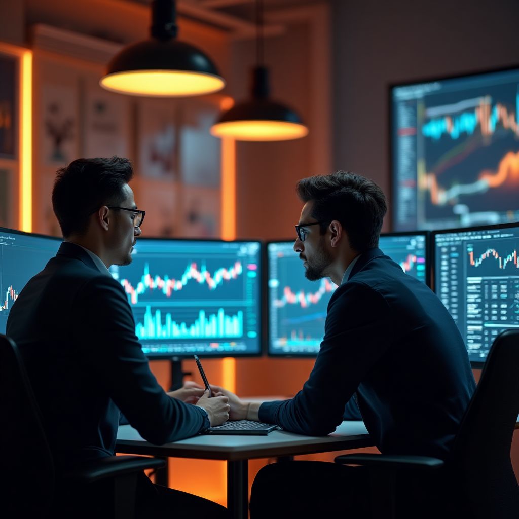 Mentor personal con estudiante de trading