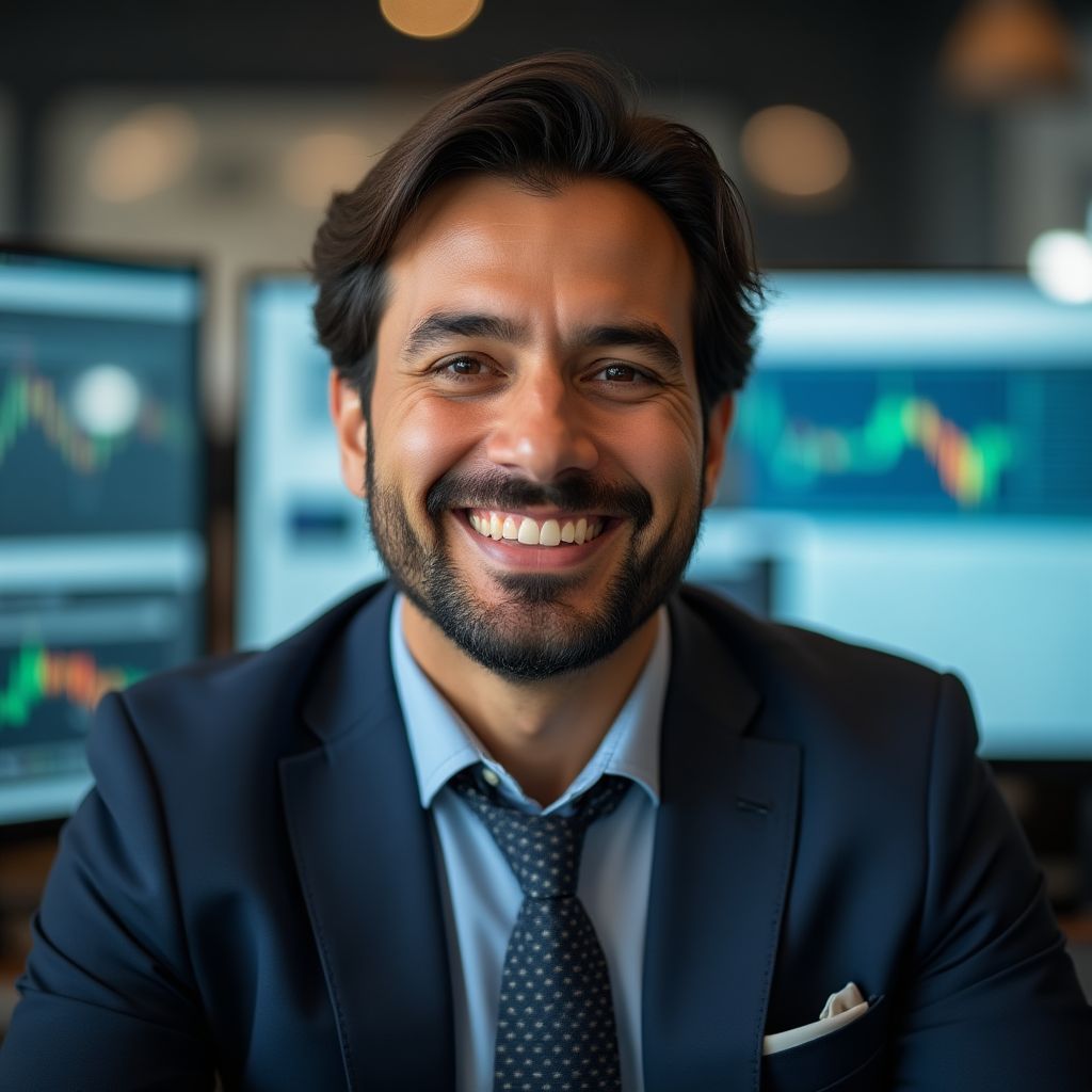 Carlos Martínez, trader profesional